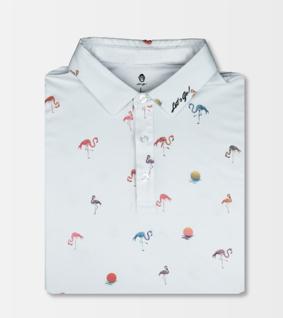 Flamingo Sunset Polo