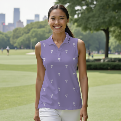 I Guana Golf Lavender Polo