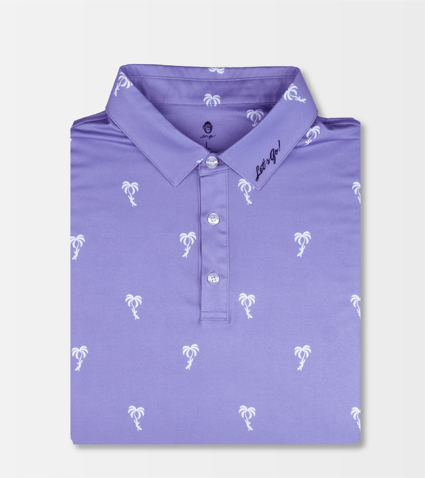 I Guana Golf Lavender Polo