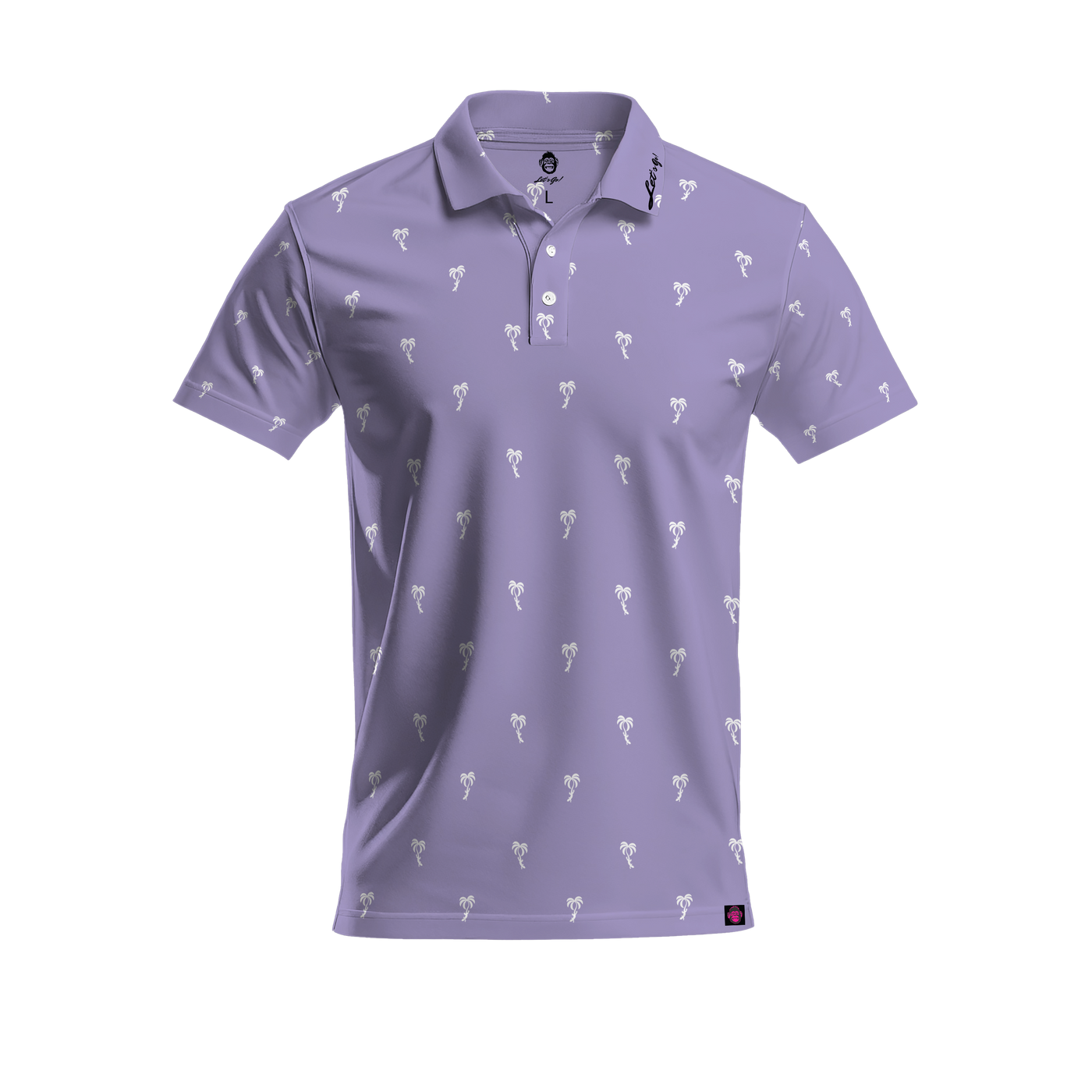 I Guana Golf Lavender Polo