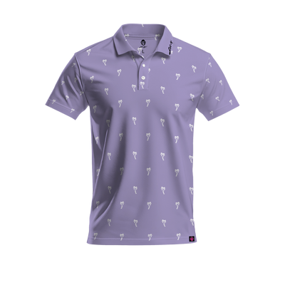 I Guana Golf Lavender Polo